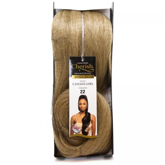 Cherish Synthetic Ponytail Canada Girl 22#