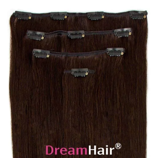 Clip-In Hair Extension 30cm / 45g 1B#