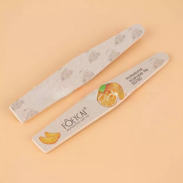 Professional Washable Nail File Orange 100/180