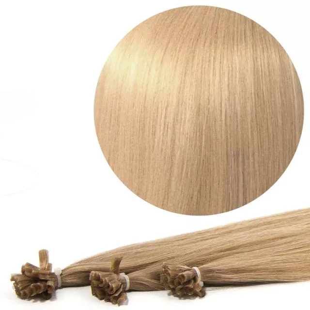 Nail Tip Hair Extension 40cm 25kpl 18#