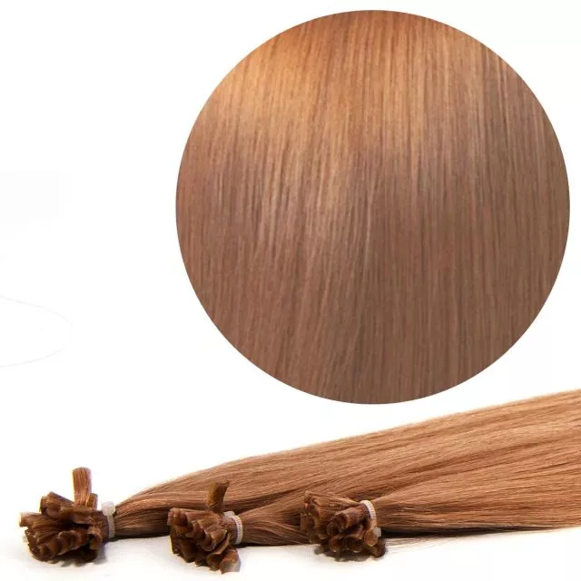 Nail Tip Hair Extension 50cm 25kpl 18#