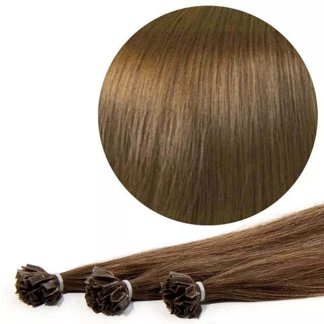 Nail Tip Hair Extension 60cm 6#