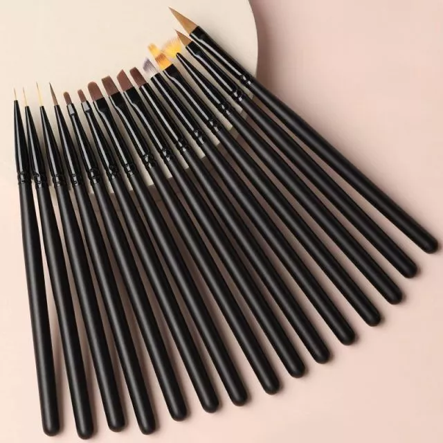 Nail Brush Kit 15pcs