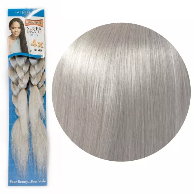 Impression Super Braid Bulk 4 pcs Silver#