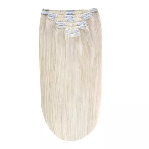 Premium Clip-In Hair Extension 45cm / 130g Color ICE Blond#