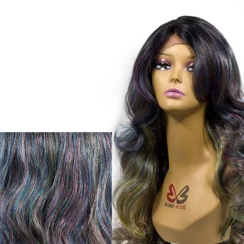 Bobbi Boss Lace Front Wig MLF113 Shannon TT OLFLGRN